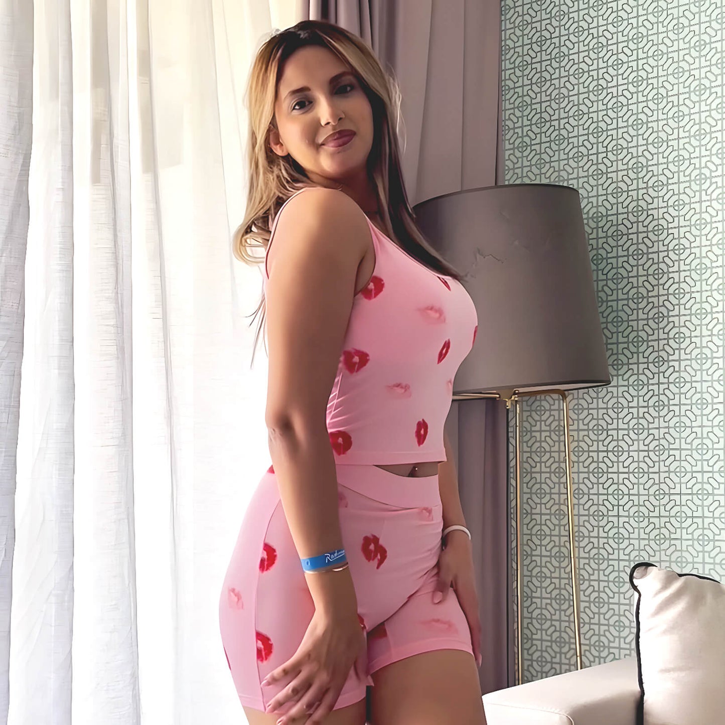 Ensemble Top & Short Bisous – Femme Confortable | StayCosy