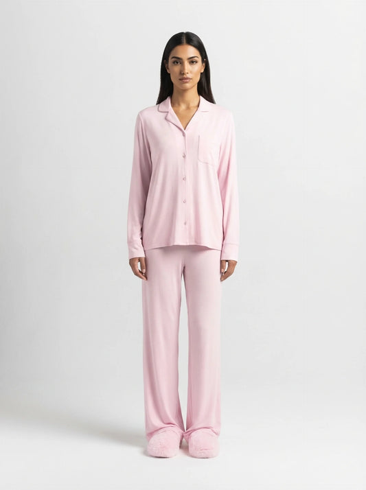 Pyjama femme rose doux – Confort seconde peau | StayCosy