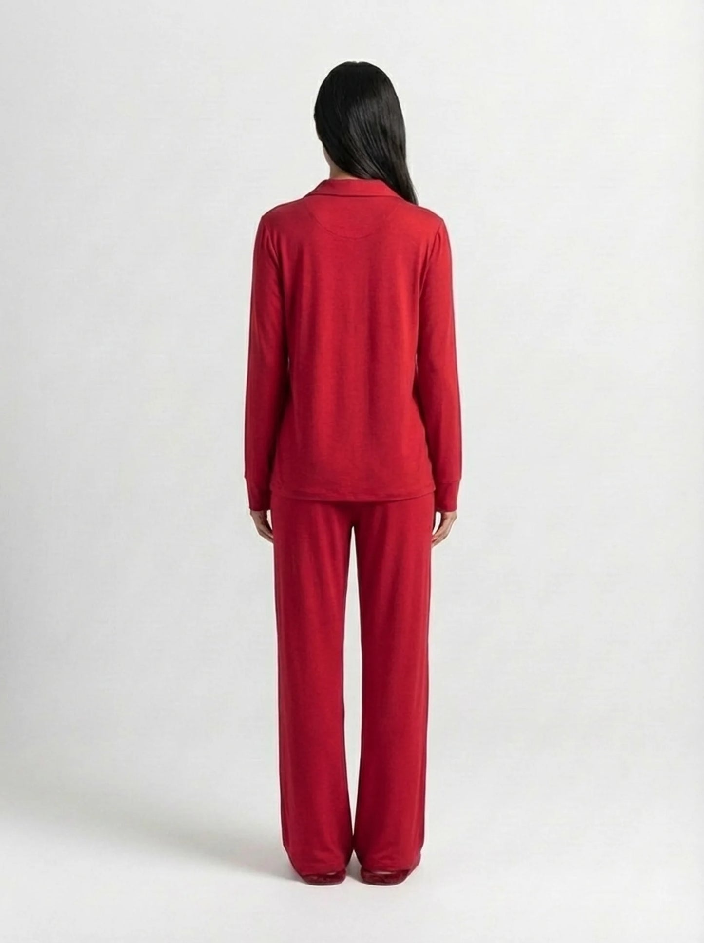 Pyjama femme rouge doux – Confort seconde peau | StayCosy